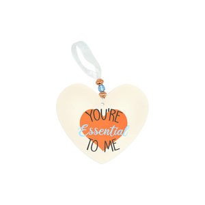 You're Essential  by Essentially Yours - 3.5" Heart-Shaped Ornament