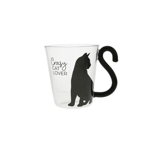 Cat Lover by Furever Pawsome - 12 oz Glass Cup