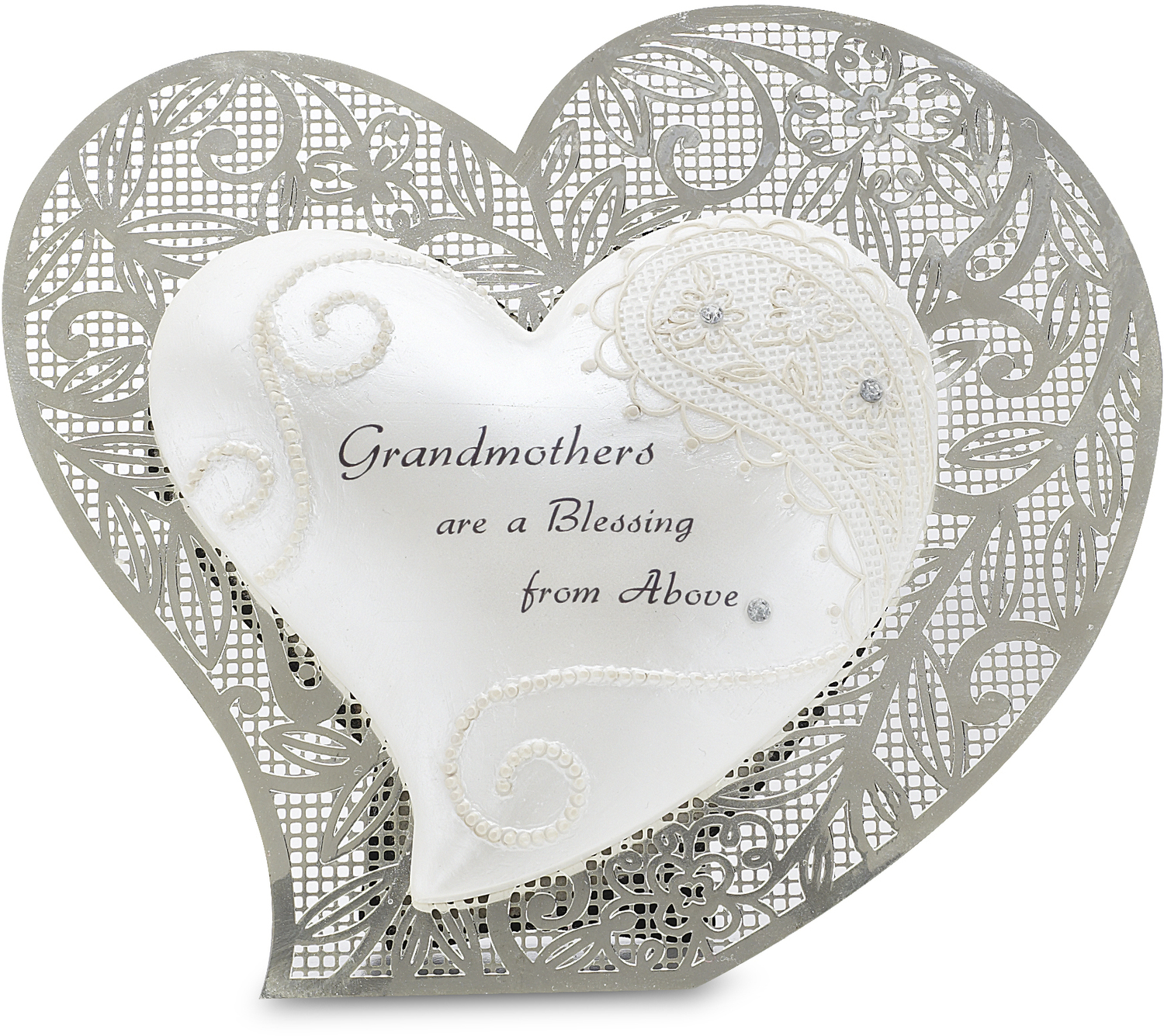 Grandmother by Little Things Mean A Lot - Grandmother - 4.5" Self-Standing Heart