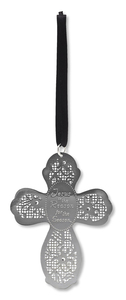 Jesus is the Reason by Little Things Mean A Lot - 3.5" Cross Ornament