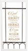Serenity Prayer by Blessed by You - 