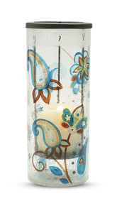 Home by Perfectly Paisley - 10" Glass Hurricane Candle Holder