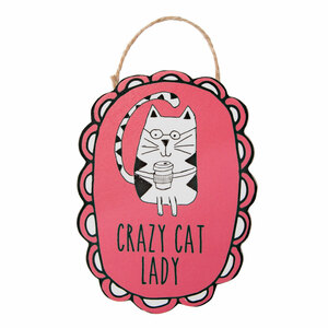 Crazy Cat Lady by It's Cats and Dogs - 4" Ornament with Magnet