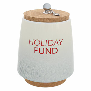 Holiday by So Much Fun-d - 6.5" Ceramic Savings Bank