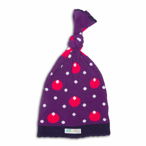 Purple Hippo by Izzy & Owie - One Size Fits All Baby Hat