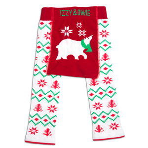 Christmas Polar Bear by Izzy & Owie - 6-12 Months Baby Leggings