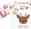 Jewel Pink Camo Deer by Izzy & Owie - HangTag