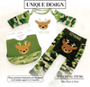 Woodland Green Camo Deer by Izzy & Owie - Graphic3