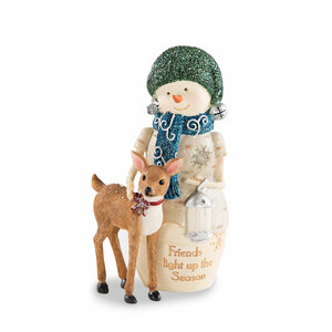 Friends by The Birchhearts - 5" Snowman with Deer
