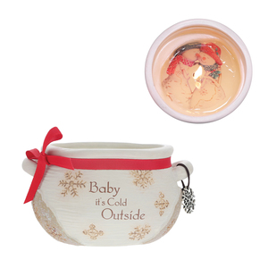 Cold Outside by The Birchhearts - 9 oz - 100% Soy Wax Reveal Candle
Scent: Winter Snow