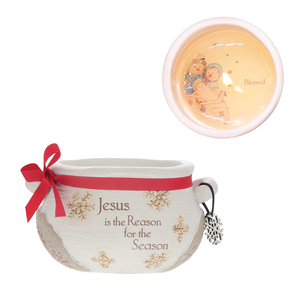 Jesus by The Birchhearts - 9 oz - 100% Soy Wax Reveal Candle
Scent: Winter Snow