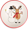 Primary Image Snowman with Moose by Holiday Hoopla -