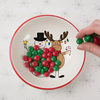Model Snowman with Moose by Holiday Hoopla - Model