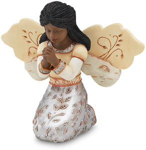 EBN In Faith by Elements - 3.5" EBN Kneeling Girl Angel