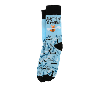 Pawsible by Pawsome Pals - Unisex Crew Socks
Size: M/L