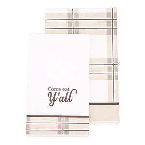 Y'all by Farmhouse Family - Tea Towel Gift Set
(2 - 19.75" x 27.5")