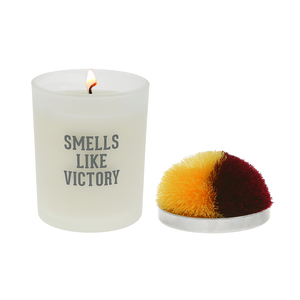 Victory - Maroon & Yellow by Repre-Scent - 5.5 oz - 100% Soy Wax Candle with Pom Pom Lid
Scent: Tranquility