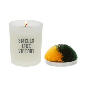 Victory - Green & Yellow by Repre-Scent - 5.5 oz - 100% Soy Wax Candle with Pom Pom Lid
Scent: Tranquility