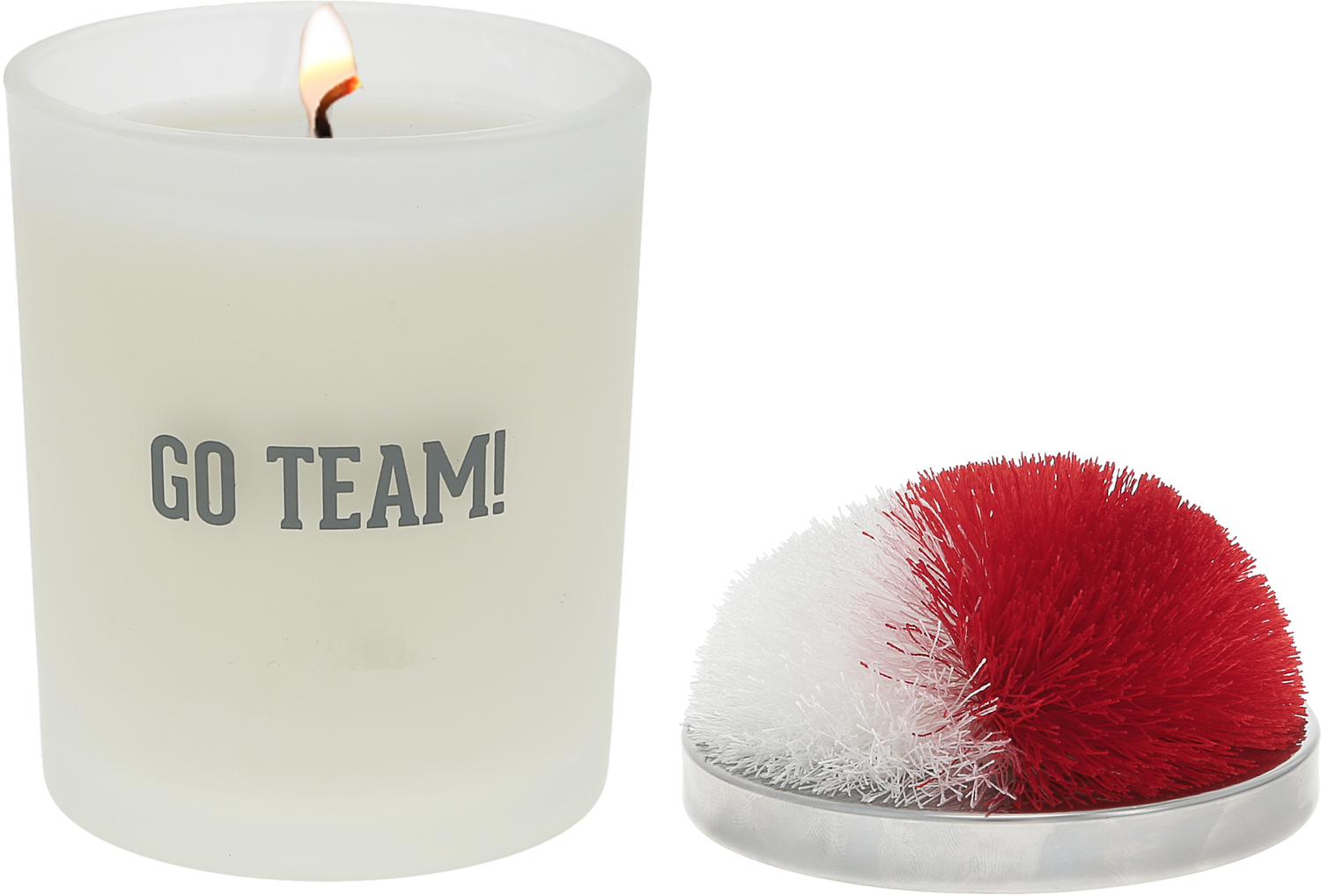 Go Team! - Red & White by Repre-Scent - Go Team! - Red & White - 5.5 oz - 100% Soy Wax Candle with Pom Pom Lid
Scent: Tranquility