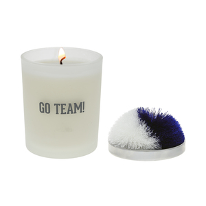 Go Team! - Blue & White by Repre-Scent - 5.5 oz - 100% Soy Wax Candle with Pom Pom Lid
Scent: Tranquility