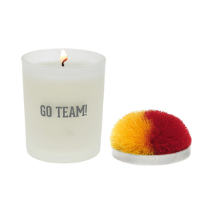 Go Team! - Red & Yellow by Repre-Scent - 5.5 oz - 100% Soy Wax Candle with Pom Pom Lid
Scent: Tranquility