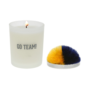 Go Team! - Blue & Yellow by Repre-Scent - 5.5 oz - 100% Soy Wax Candle with Pom Pom Lid
Scent: Tranquility