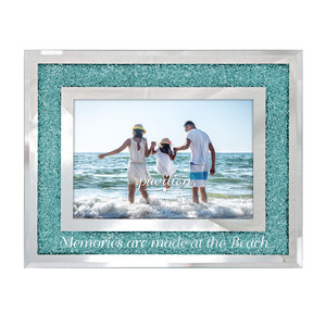 At The Beach by Glorious Occasions - 7.25" x 9.25" Frame (Holds  4" x 6" Photo)