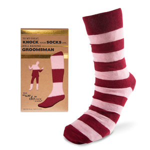Socks Off - Maroon by The 