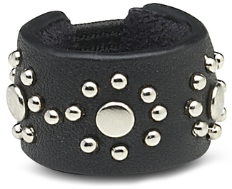 Black Stud by LAYLA - Leather Ring