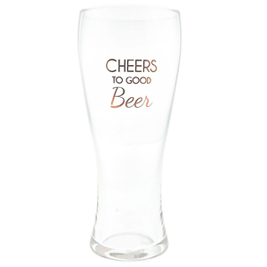 Good Beer by Hostess with the Mostess - 15 oz Pilsner Glass