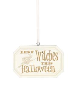 Halloween by Signs of Happiness - 3" x 2" Hanging Plaque
