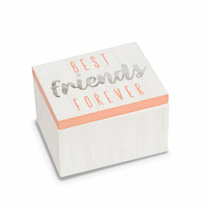 Best Friends by Best Kept Trinkets - 2.25" x 1.2" x 1.5" MDF Trinket Box
