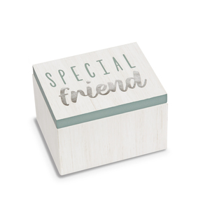 Special Friend by Best Kept Trinkets - 2.25" x 1.2" x 1.5" MDF Trinket Box
