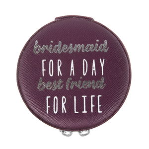 Bridesmaid by Best Kept Trinkets - 3.5" Zippered Jewelry Case