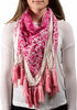 Vanessa Floral Cotton Scarf by H2Z - Destination Bags and Scarves - 