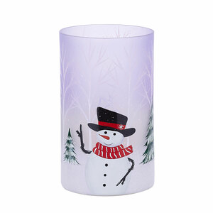 Snowman by Candle Decor - Jar Candle Holder