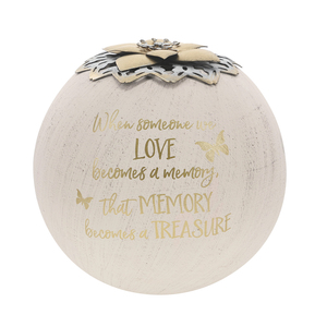 Memory by Forever in our Hearts - 5" Round Tealight Candle Holder