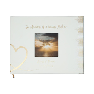 Mother by Forever in our Hearts - 9" x 7" Memorial Guest Book
