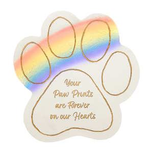 Pawprints by Forever in our Hearts - 11" Pawprint Garden Stone