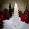 White Frosted Pine Tree by Pavilion Accessories - Video