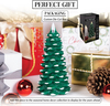 Green Frosted Pine Tree by Pavilion Accessories - Graphic2