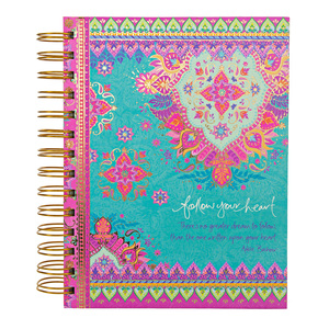 Follow Your Heart by Intrinsic - 7.5" x 6.5" Spiral Notebook