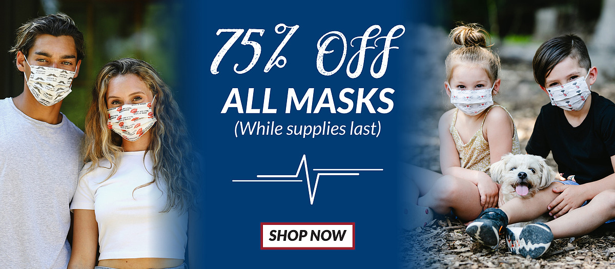 75% Off Retail Masks