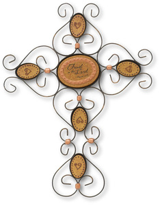 Trust in the Lord by Outdoor Comfort - 9" Wall Hanging Cross
