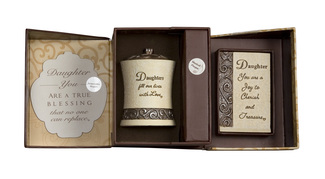 Daughter Gift Set by Comfort to Go - Candle w/ Musical Plaque