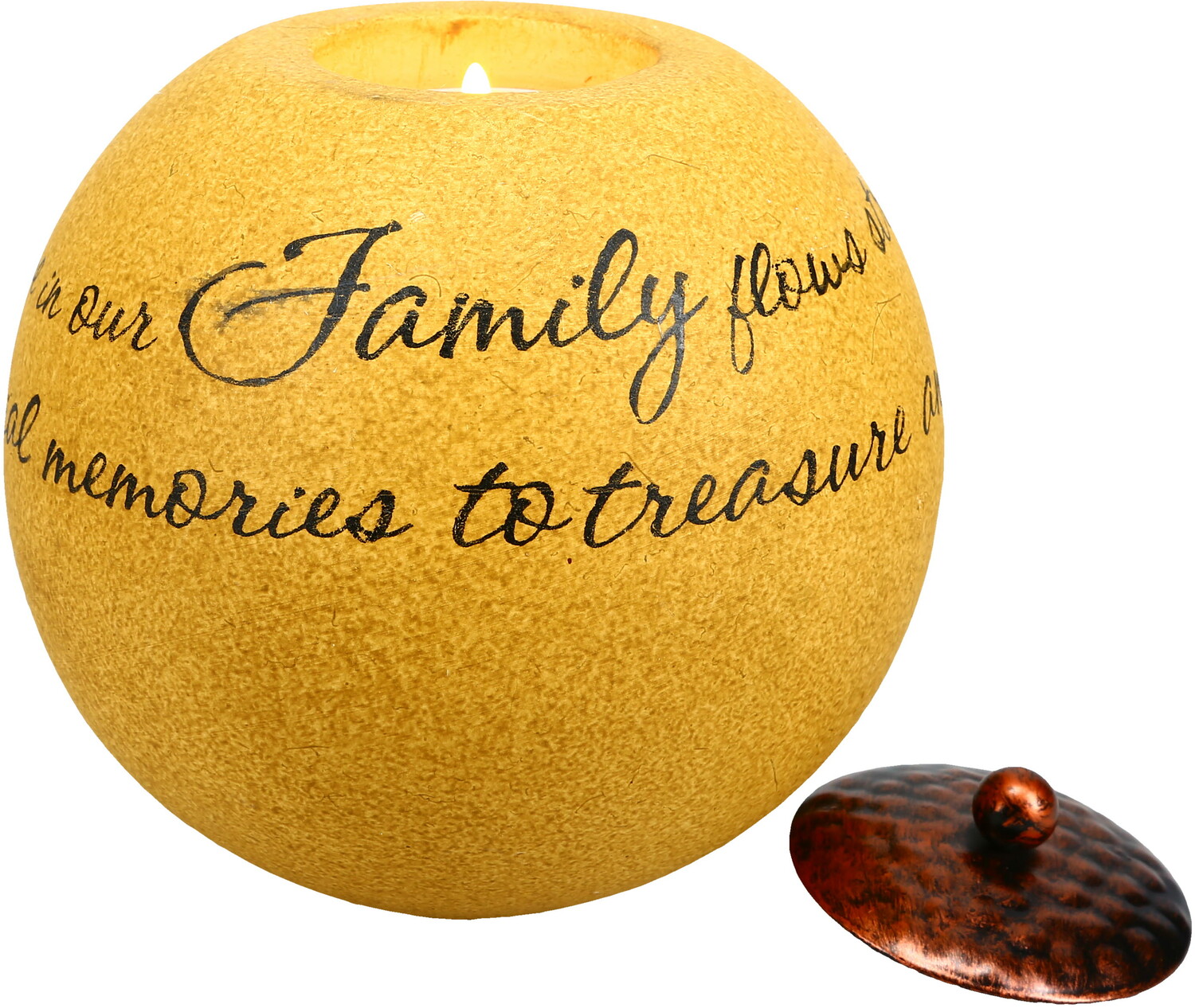 Family by Comfort Candles - <em>Family</em> - Globe Candle Holder -