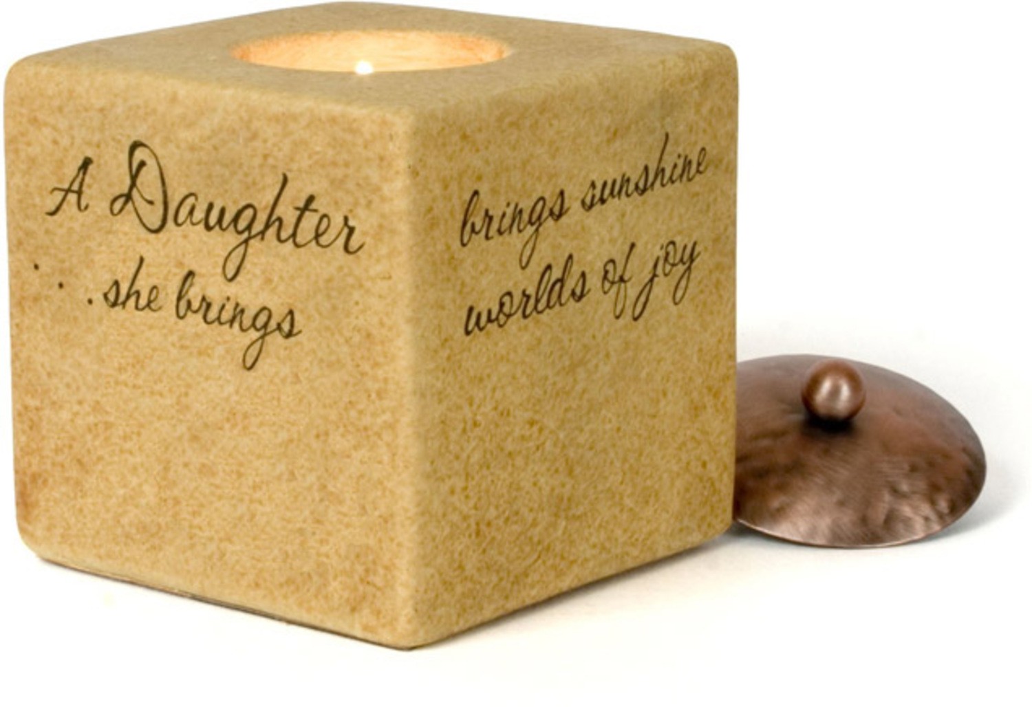 Daughter by Comfort Candles - Daughter - 3.5" Square