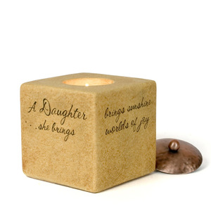 Daughter by Comfort Candles - 3.5" Square