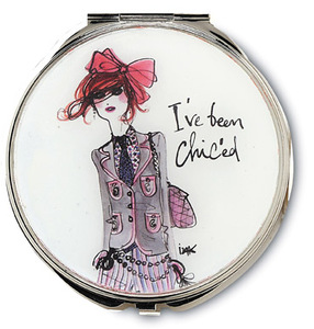 I've Been Chic'ed by IZAK - 2.75" Compact Mirror