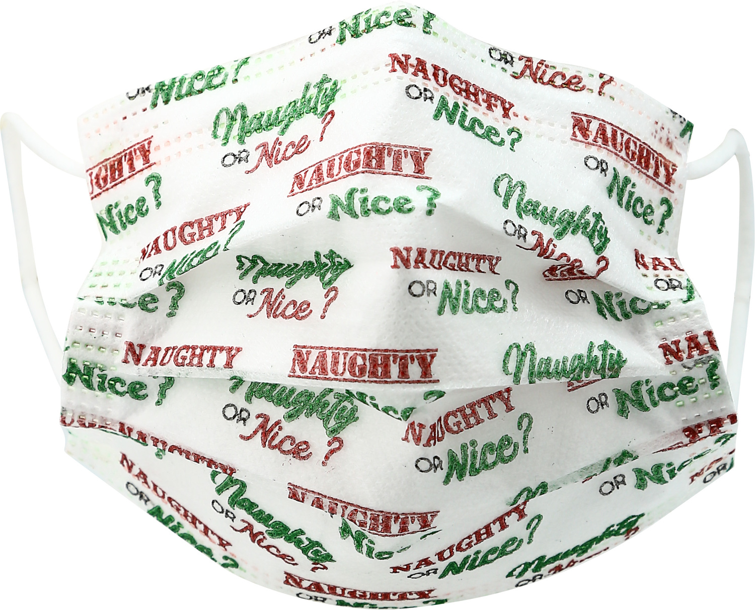Naughty or Nice? by Pavilion Cares - Naughty or Nice? - Kid's Disposable 3-Layer Face Mask
(Set of 7)